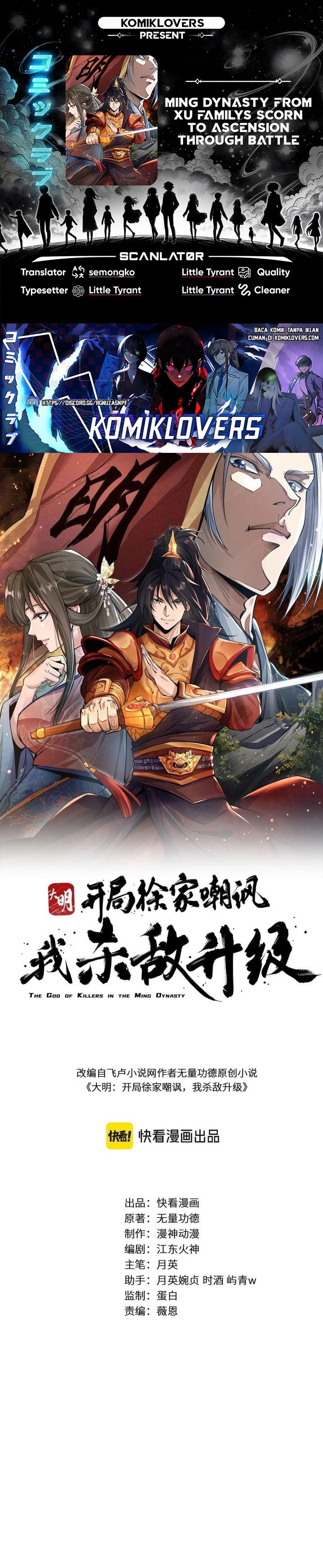 The God of Killers in the Ming Dynasty Chapter 10 Bahasa Indonesia