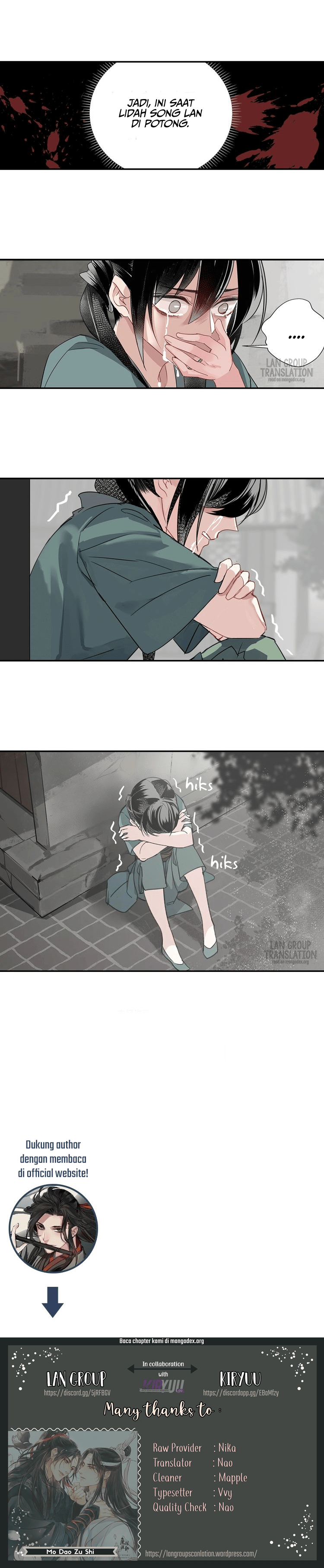 The Grandmaster of Demonic Cultivation Chapter 98 Bahasa Indonesia