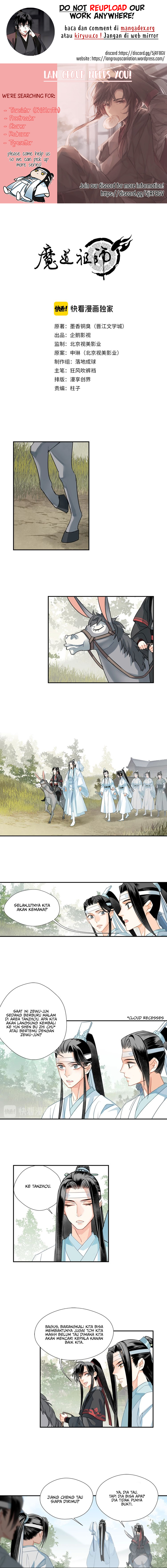 The Grandmaster of Demonic Cultivation Chapter 121 Bahasa Indonesia