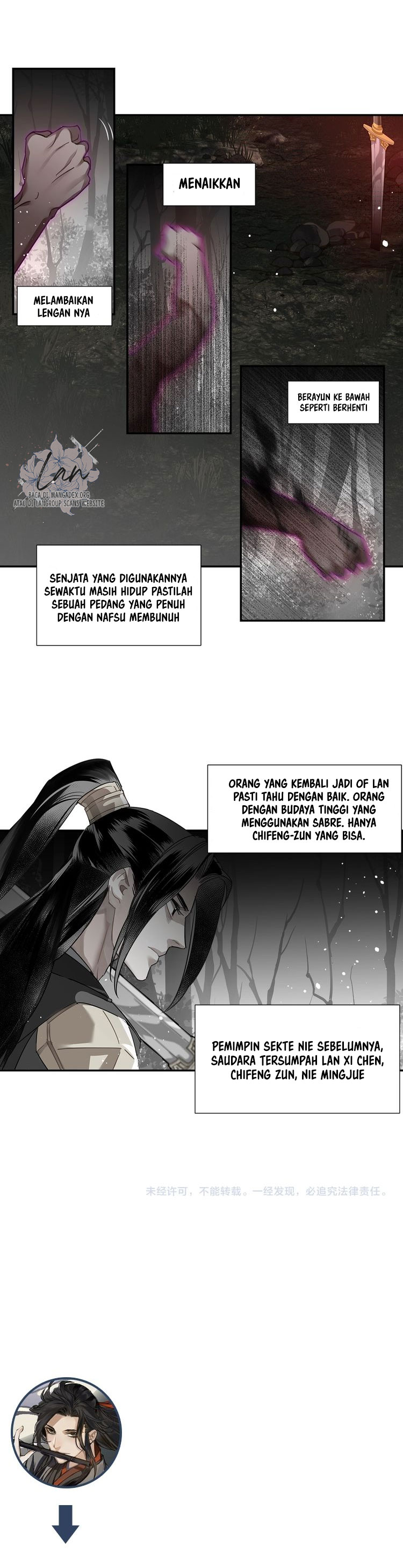 The Grandmaster of Demonic Cultivation Chapter 124 Bahasa Indonesia