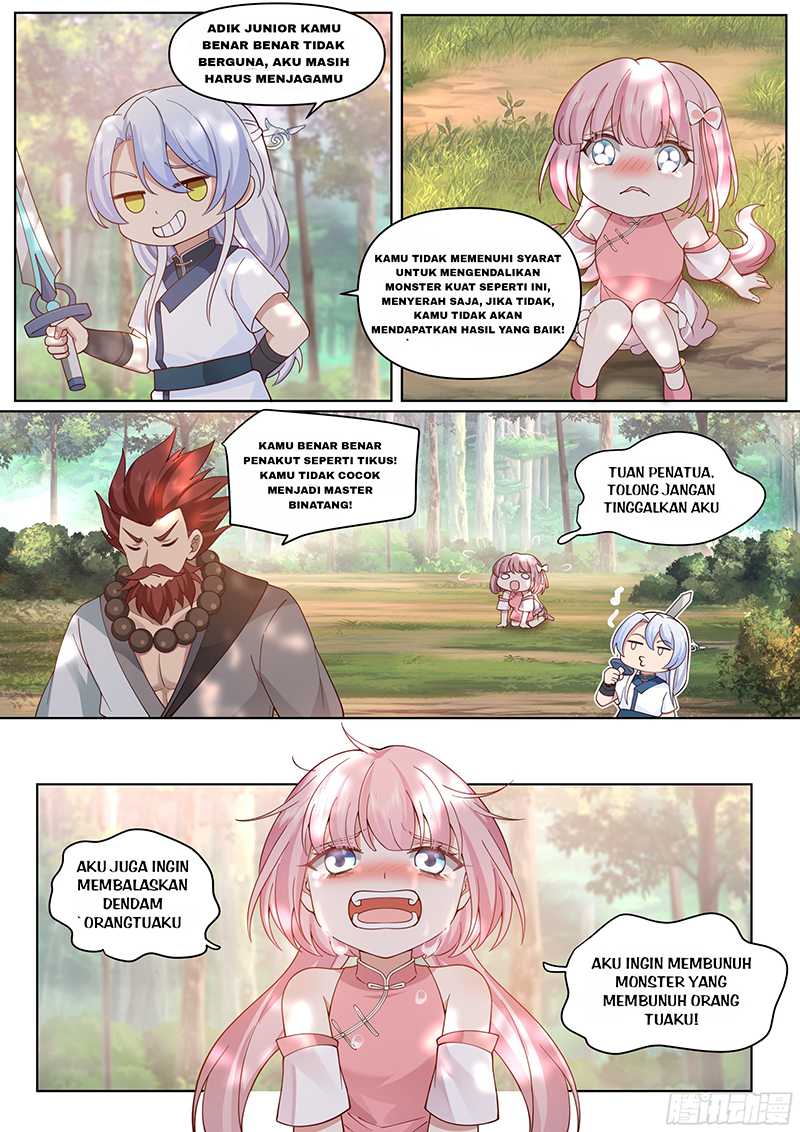 The Great Villain Senior Brother and All of His Yandere Junior Sisters Chapter 42 Bahasa Indonesia