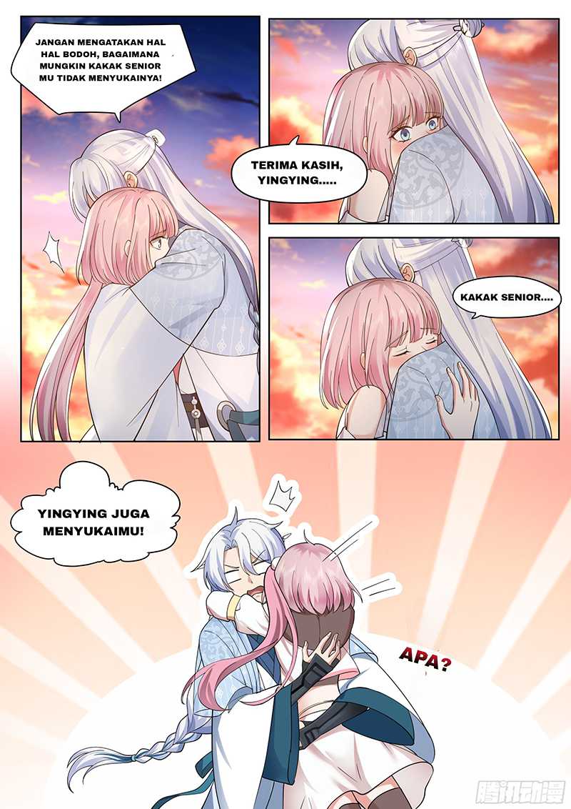 The Great Villain Senior Brother and All of His Yandere Junior Sisters Chapter 42 Bahasa Indonesia