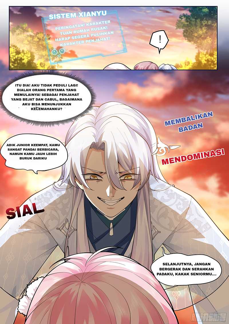 The Great Villain Senior Brother and All of His Yandere Junior Sisters Chapter 42 Bahasa Indonesia