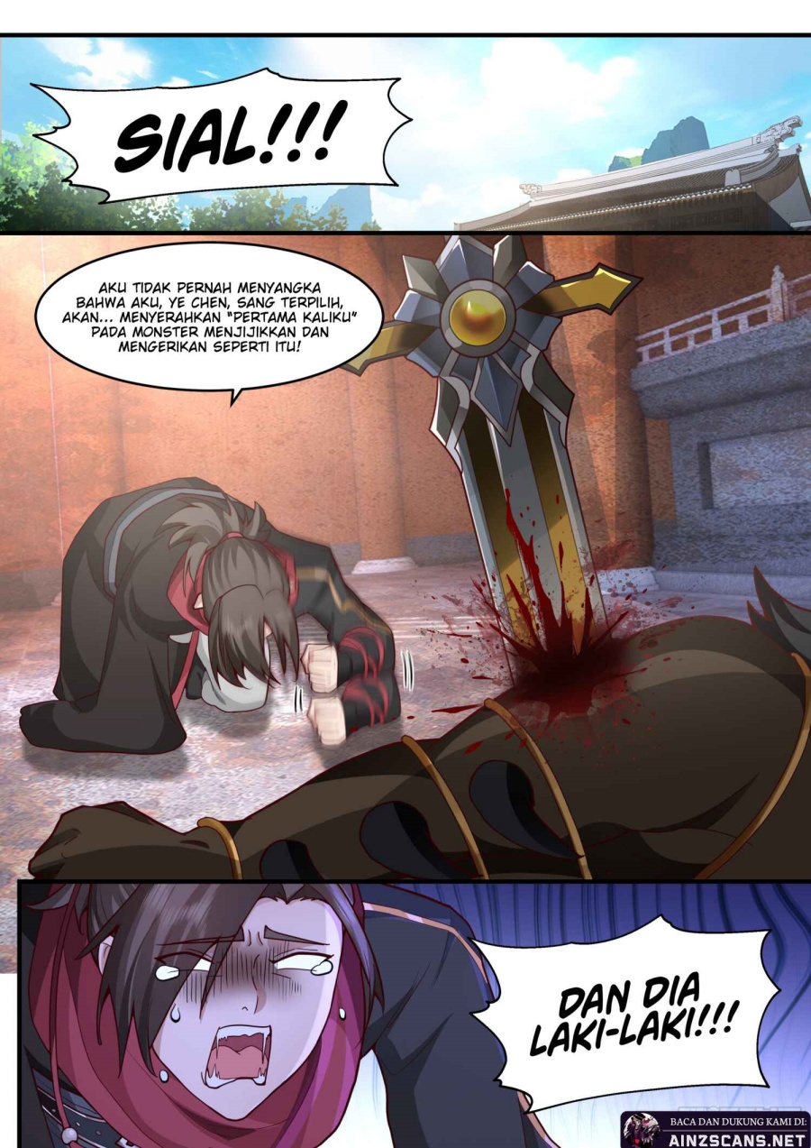 The Great Villain Senior Brother and All of His Yandere Junior Sisters Chapter 141 Bahasa Indonesia