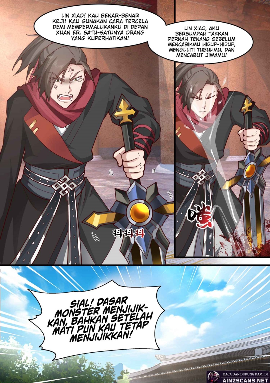 The Great Villain Senior Brother and All of His Yandere Junior Sisters Chapter 141 Bahasa Indonesia