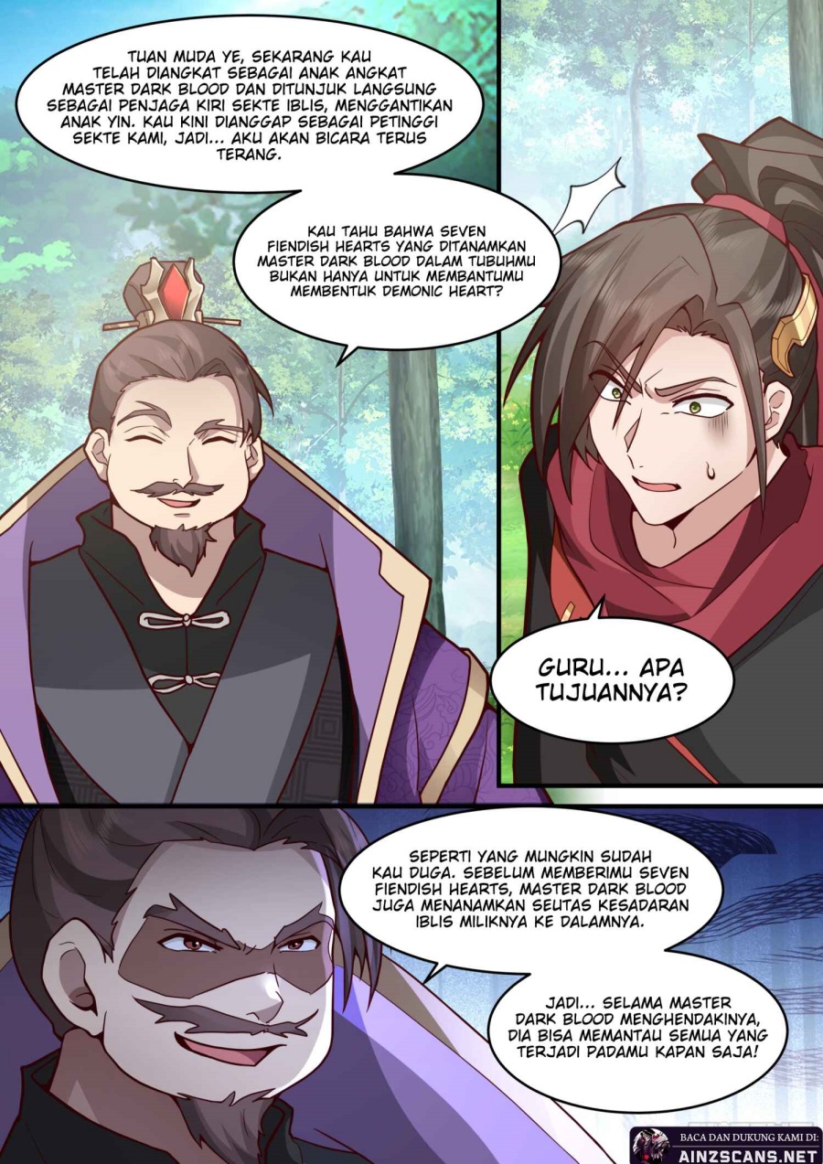 The Great Villain Senior Brother and All of His Yandere Junior Sisters Chapter 141 Bahasa Indonesia