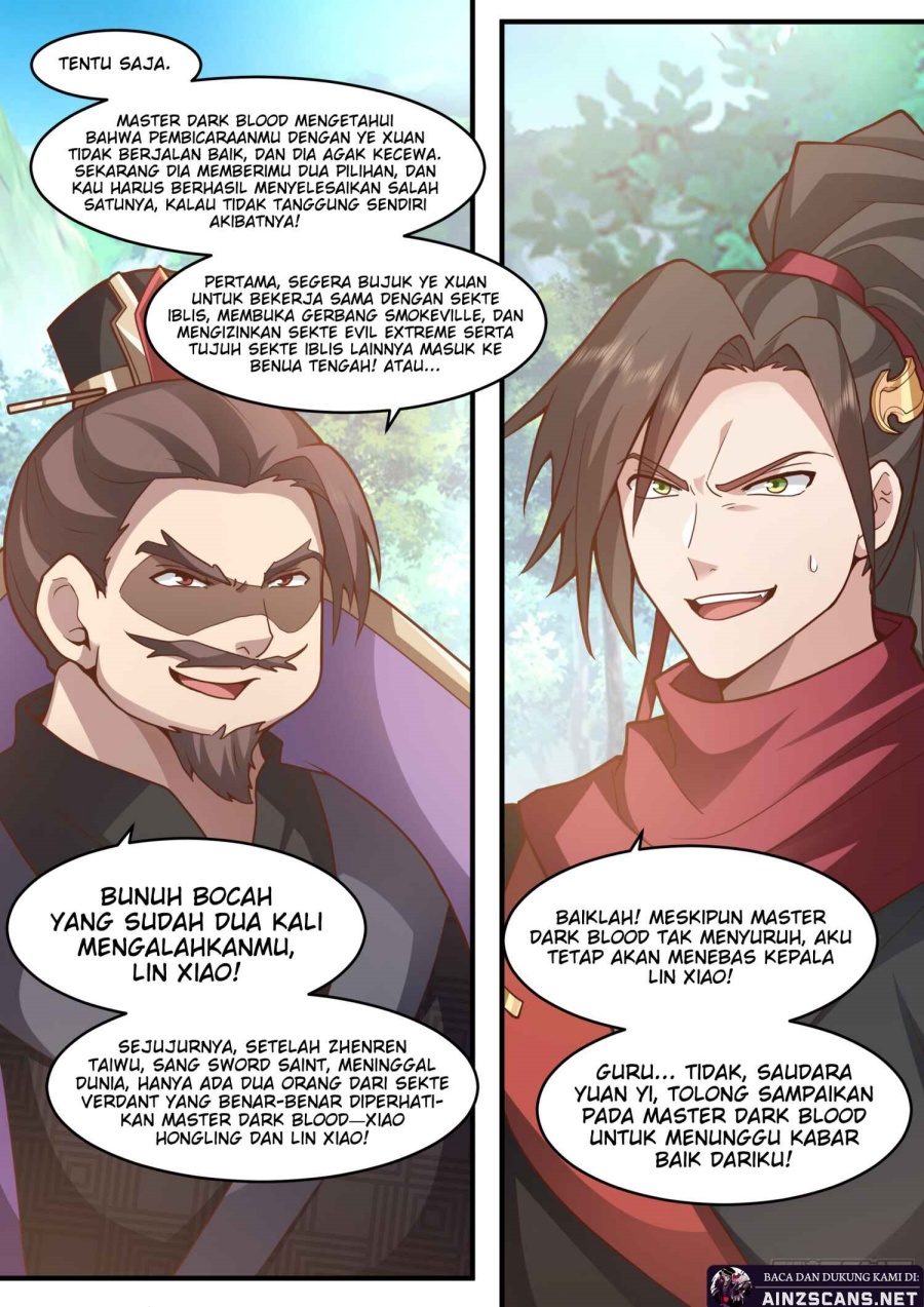 The Great Villain Senior Brother and All of His Yandere Junior Sisters Chapter 141 Bahasa Indonesia