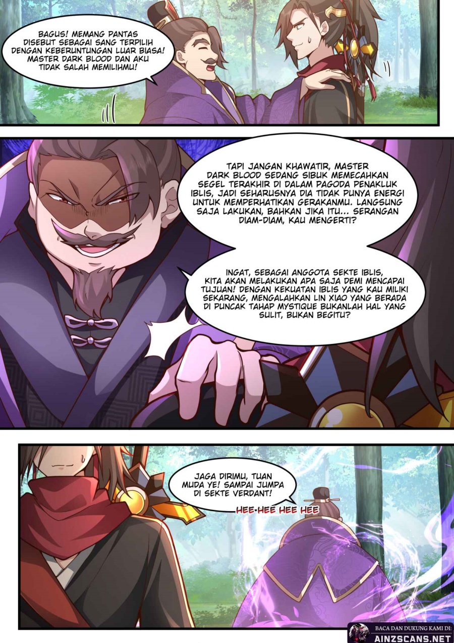 The Great Villain Senior Brother and All of His Yandere Junior Sisters Chapter 141 Bahasa Indonesia