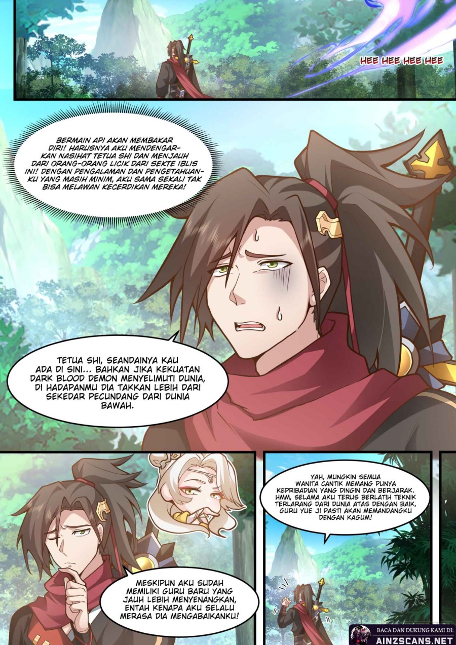 The Great Villain Senior Brother and All of His Yandere Junior Sisters Chapter 141 Bahasa Indonesia