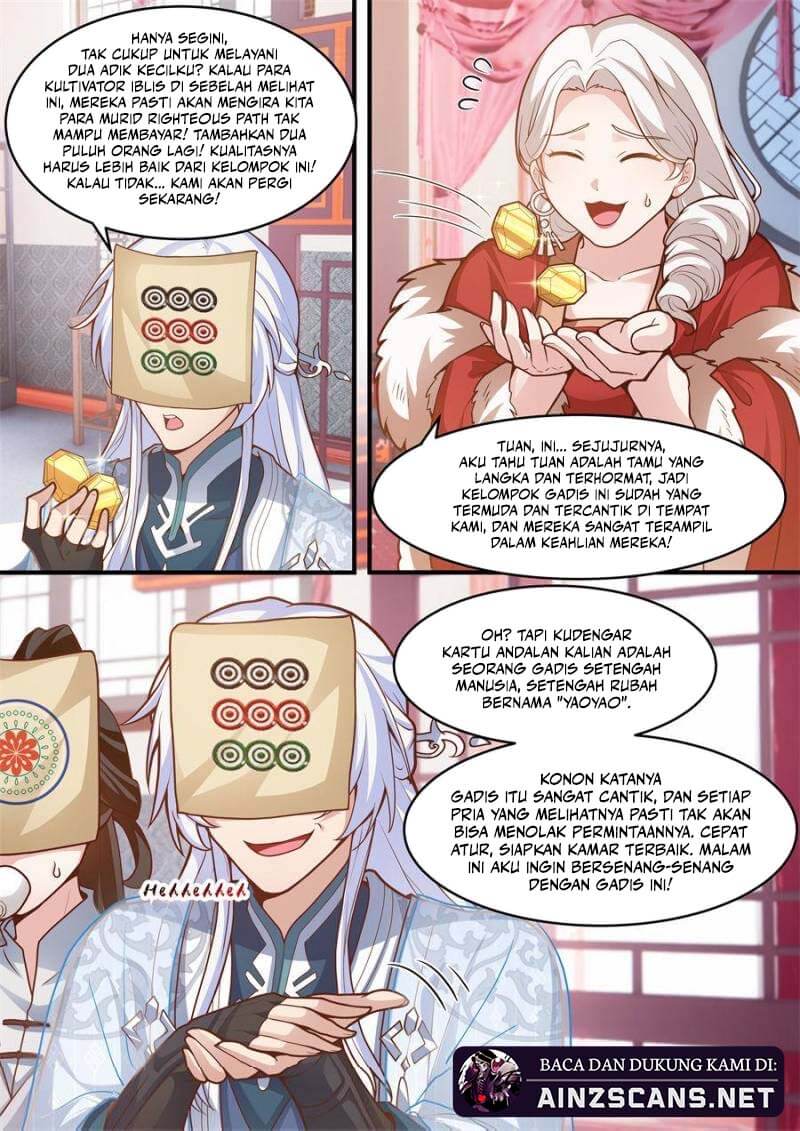 The Great Villain Senior Brother and All of His Yandere Junior Sisters Chapter 145 Bahasa Indonesia