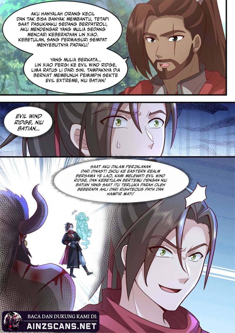 The Great Villain Senior Brother and All of His Yandere Junior Sisters Chapter 145 Bahasa Indonesia