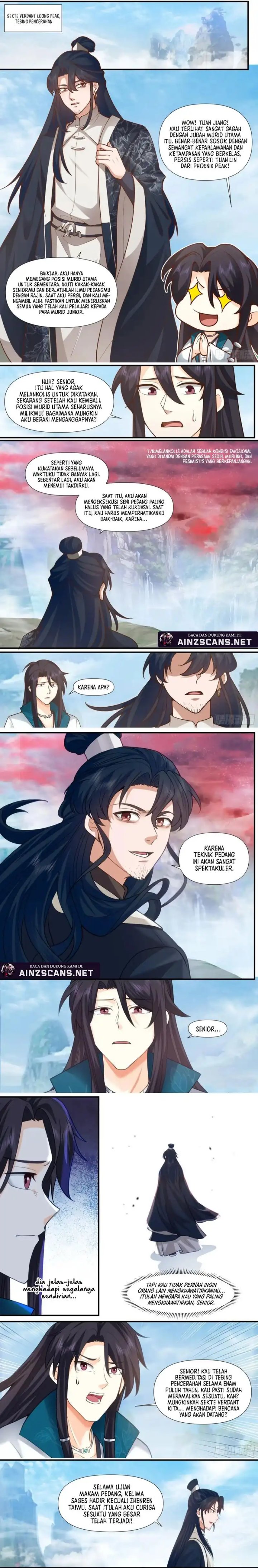 The Great Villain Senior Brother and All of His Yandere Junior Sisters Chapter 160 Bahasa Indonesia