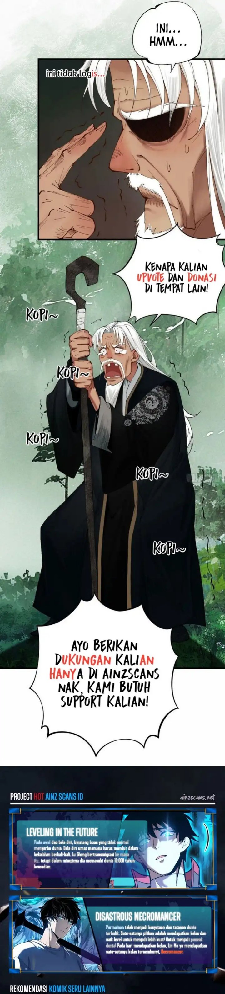 The Great Villain Senior Brother and All of His Yandere Junior Sisters Chapter 160 Bahasa Indonesia