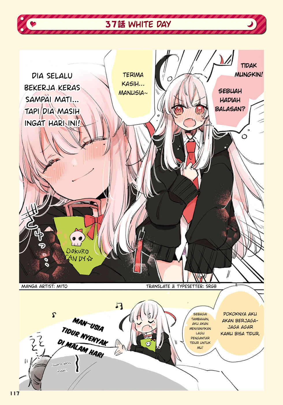 The Grim Reaper Falls in Love With a Human (Ningen ni Koisuru Shinigami-chan) chapter 37