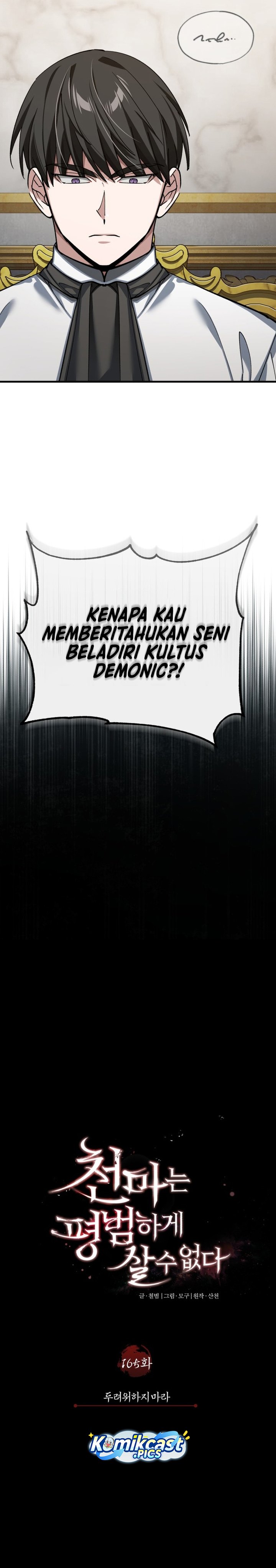 The Heavenly Demon Can’t Live a Normal Life Chapter 165 Bahasa Indonesia