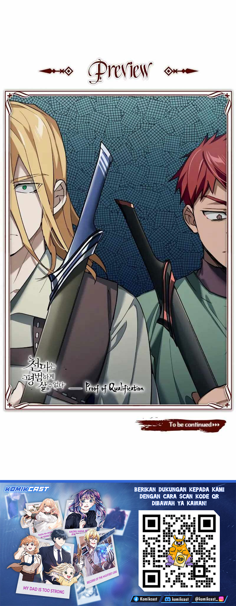 The Heavenly Demon Can’t Live a Normal Life Chapter 173 Bahasa Indonesia