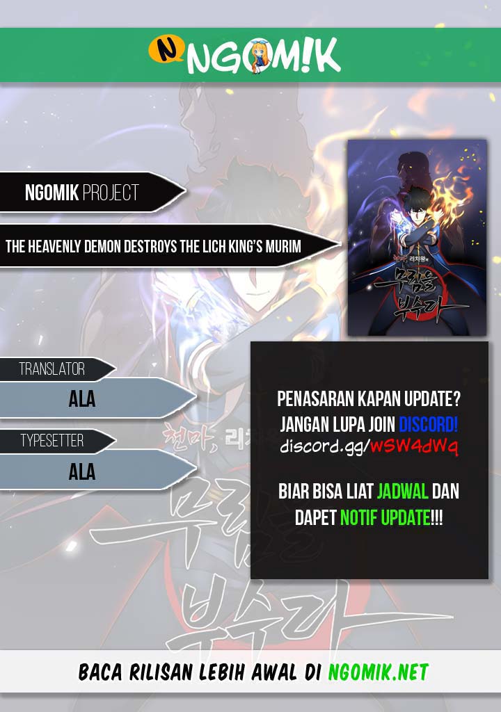 The Heavenly Demon Destroys the Lich King’s Murim Chapter 50 Bahasa Indonesia