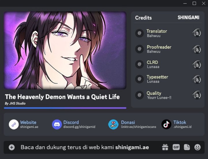 The Heavenly Demon Wants A Quiet Life chapter 34