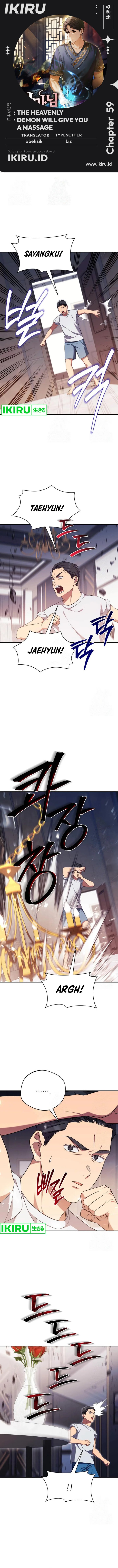 The Heavenly Demon Will Give You a Massage Chapter 59 Bahasa Indonesia