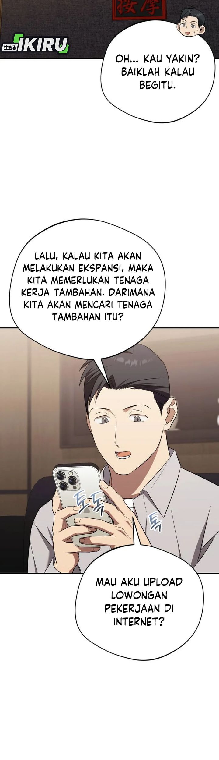 The Heavenly Demon Will Give You a Massage Chapter 71 Bahasa Indonesia