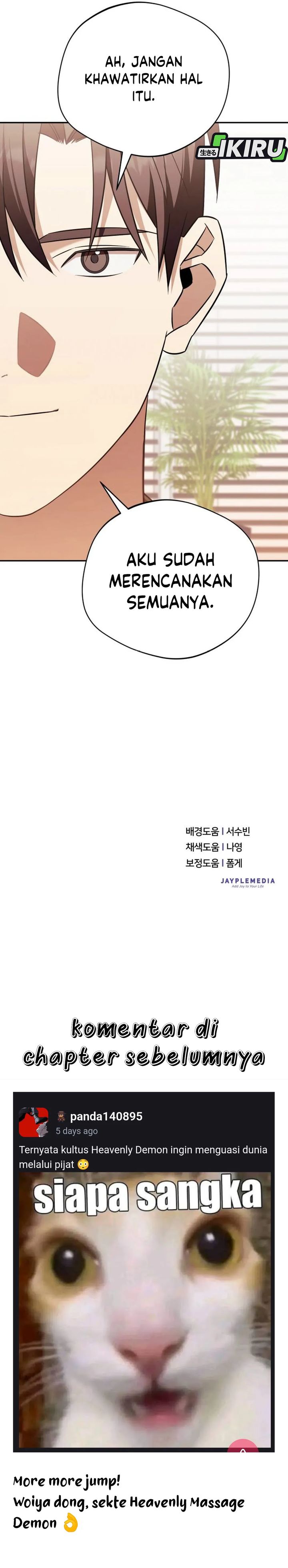 The Heavenly Demon Will Give You a Massage Chapter 71 Bahasa Indonesia