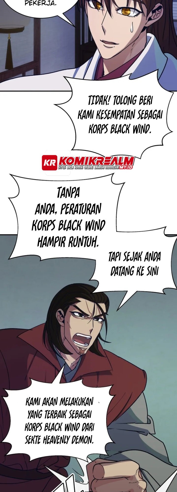 The Heavenly Demon Will Turn the World Upside Down Chapter 36 Bahasa Indonesia