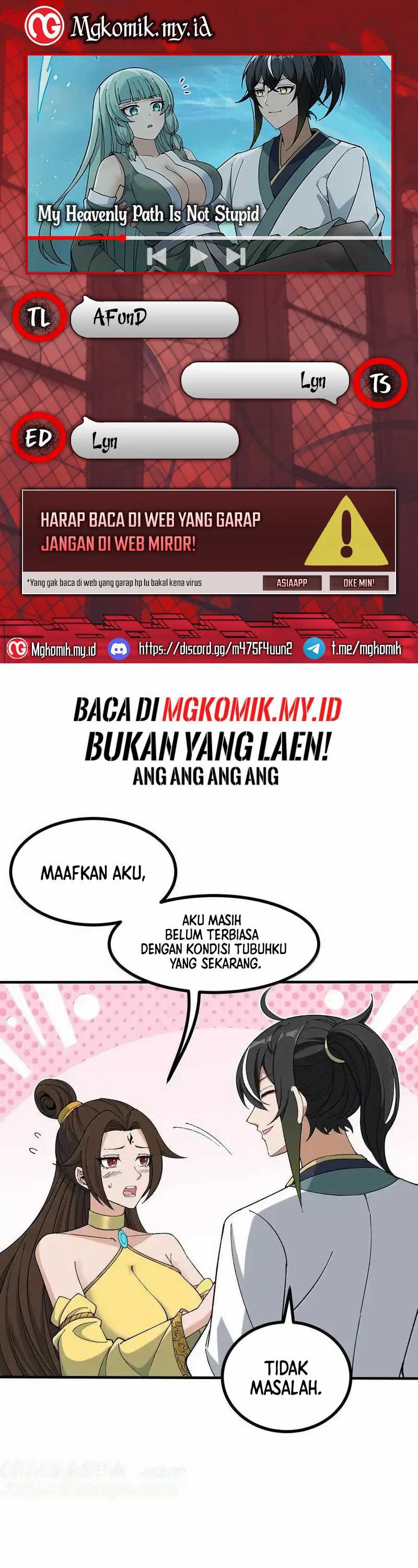 The Heavenly Path Is Not Stupid Chapter 109 Bahasa Indonesia