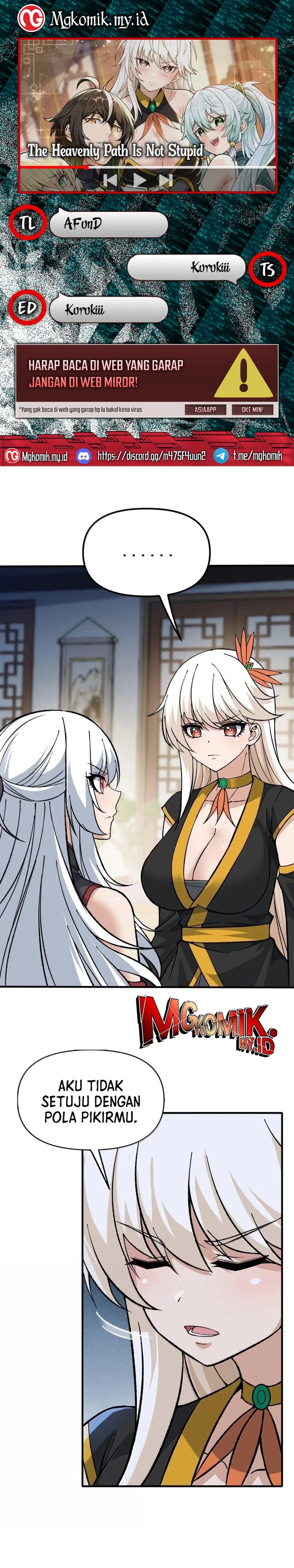The Heavenly Path Is Not Stupid chapter 128