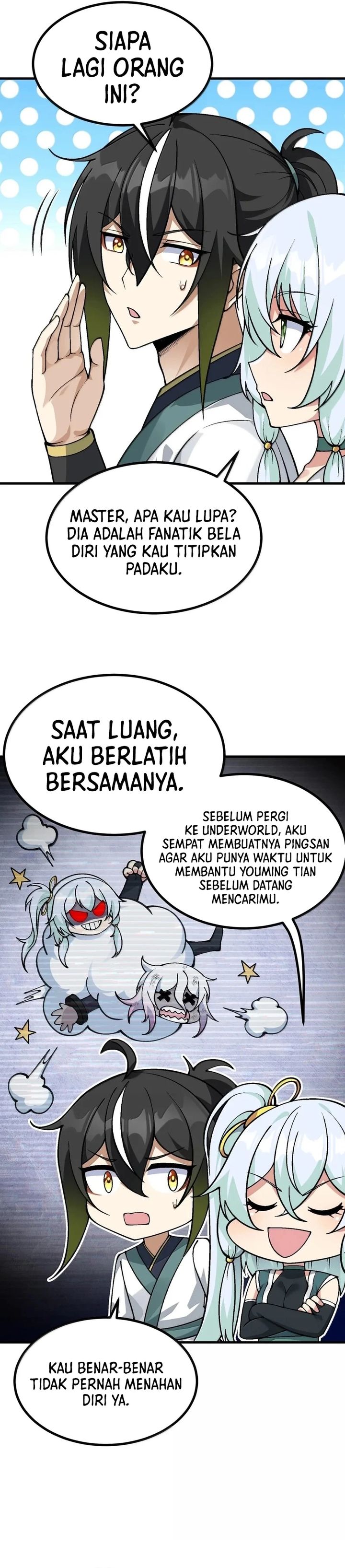The Heavenly Path Is Not Stupid Chapter 129 Bahasa Indonesia