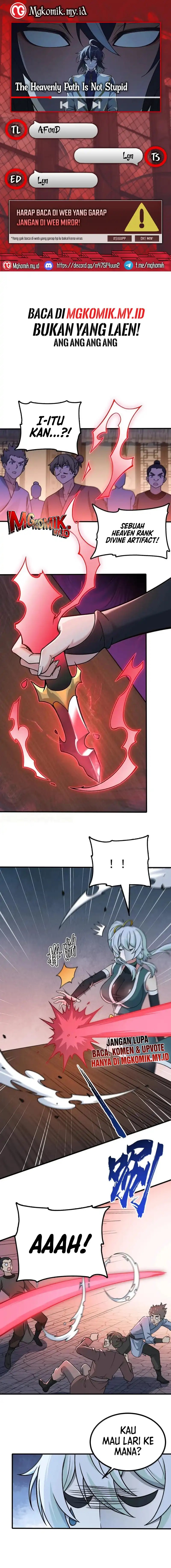 The Heavenly Path Is Not Stupid Chapter 133 Bahasa Indonesia