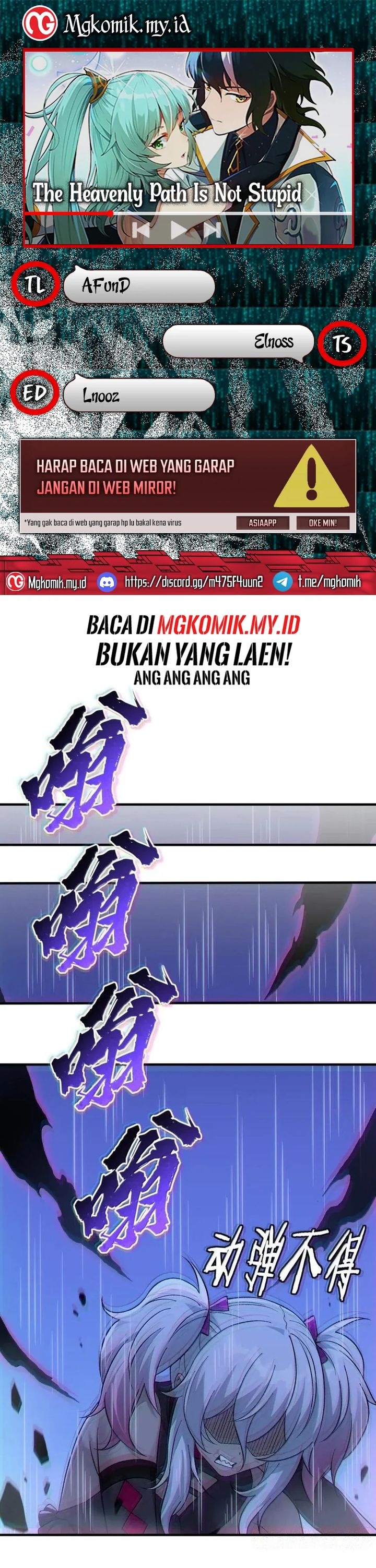 The Heavenly Path Is Not Stupid Chapter 143 Bahasa Indonesia