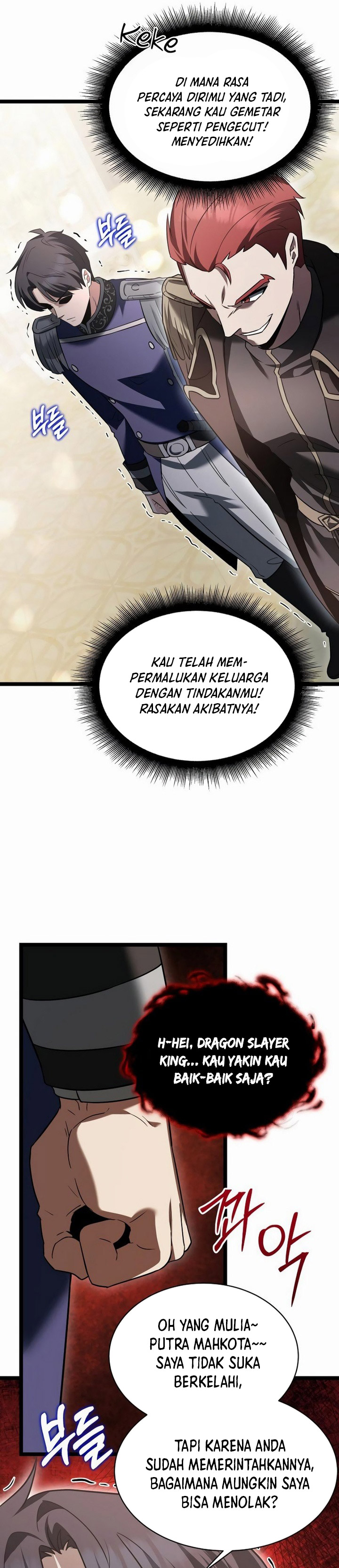 The Hero Became the Duke’s Eldest Son Chapter 19 Bahasa Indonesia