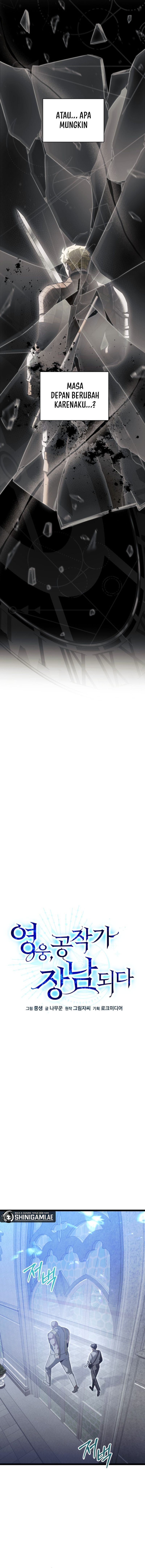 The Hero Became the Duke’s Eldest Son Chapter 26 Bahasa Indonesia