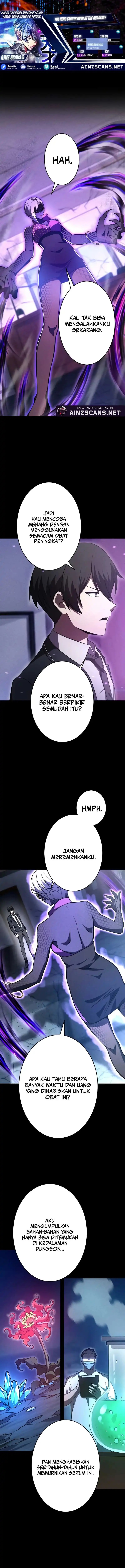 The Hero Starts Over at the Academy Chapter 17 Bahasa Indonesia