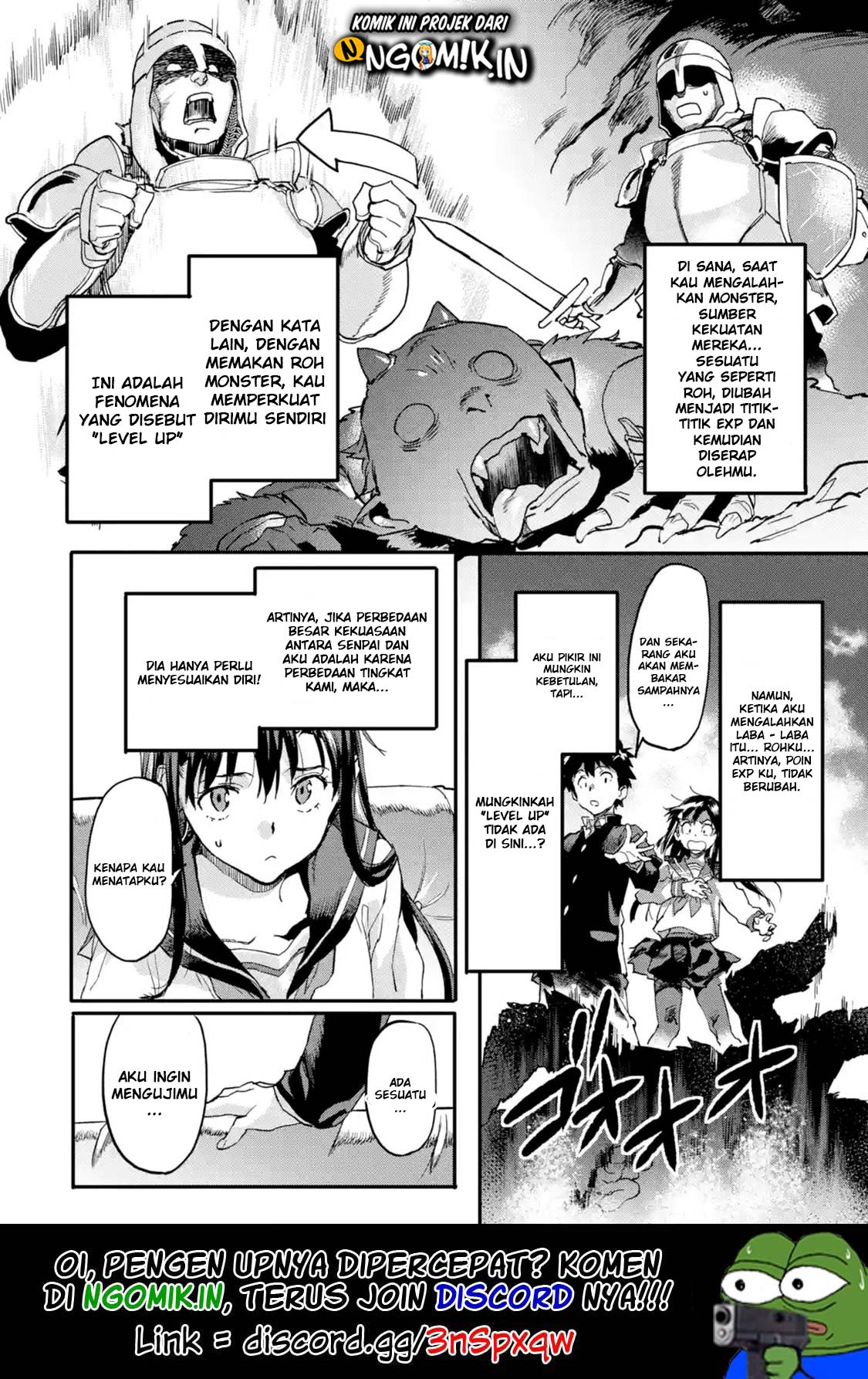 The Hero Who Returned Remains the Strongest in the Modern World Chapter 04.2 Bahasa Indonesia