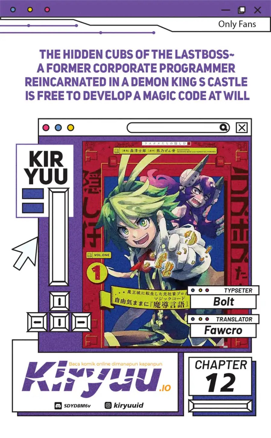 The Hidden Cubs of the Lastboss Chapter 12 Bahasa Indonesia