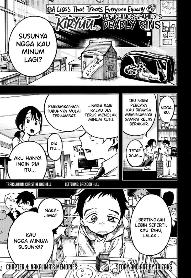 The Ichinose Family’s Deadly Sins chapter 4