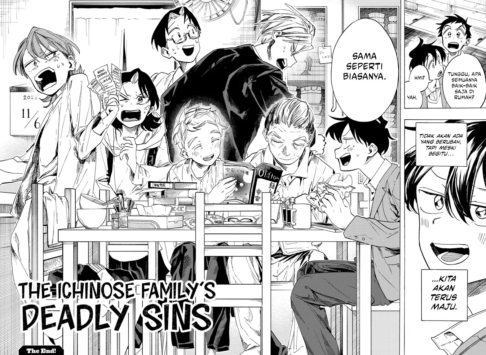 The Ichinose Family’s Deadly Sins Chapter 48 Bahasa Indonesia