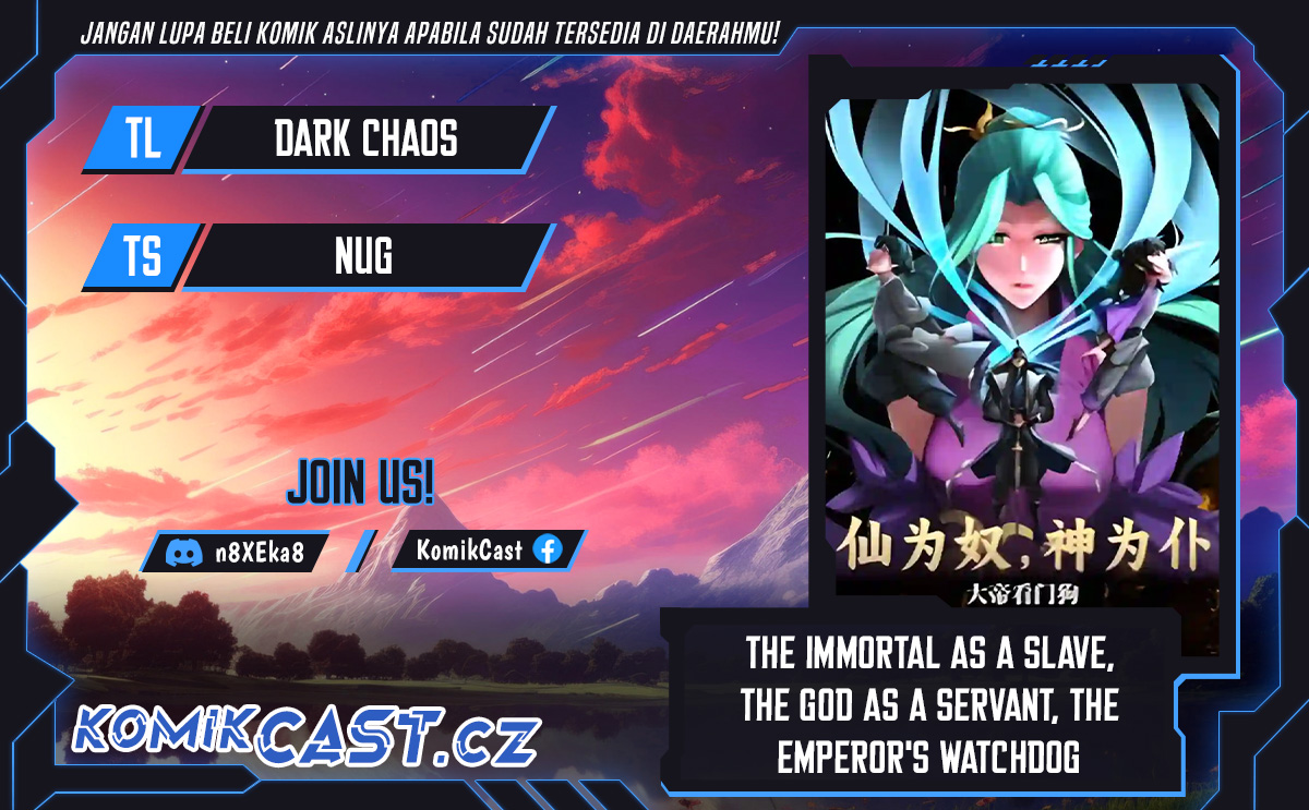 The Immortal as a Slave, the God as a Servant, the Emperor’s Watchdog chapter 5