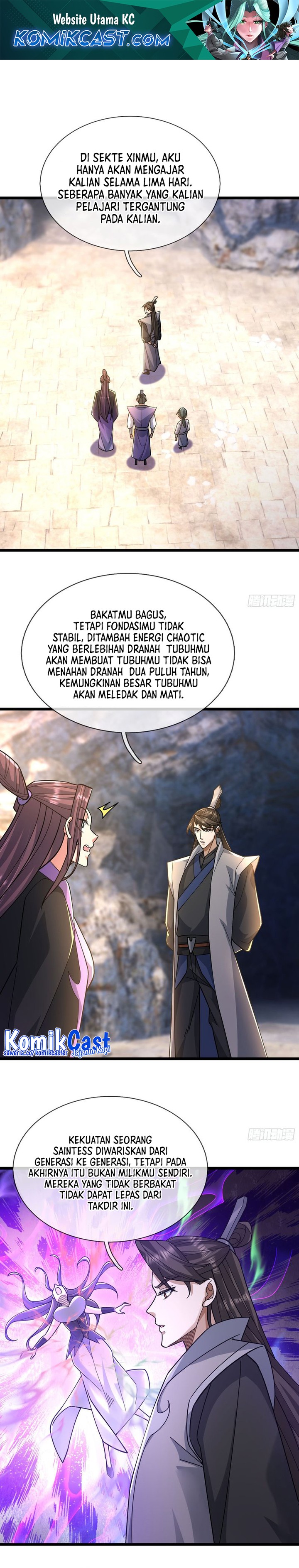 The Immortal as a Slave, the God as a Servant, the Emperor’s Watchdog Chapter 17 Bahasa Indonesia