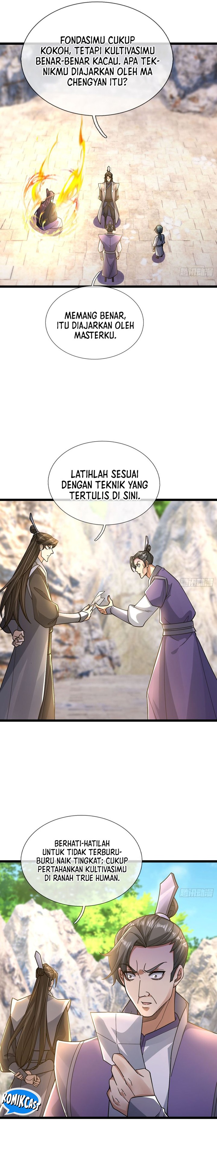 The Immortal as a Slave, the God as a Servant, the Emperor’s Watchdog Chapter 17 Bahasa Indonesia