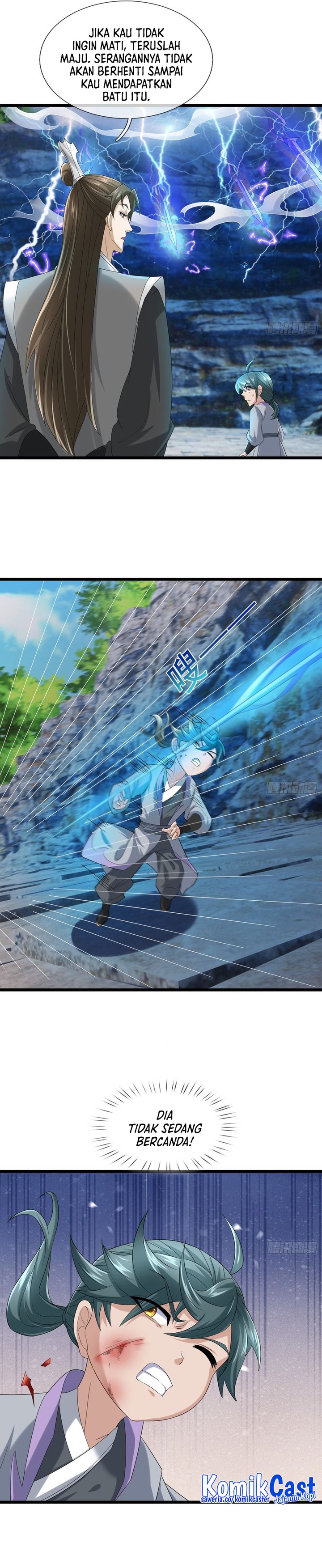 The Immortal as a Slave, the God as a Servant, the Emperor’s Watchdog Chapter 17 Bahasa Indonesia