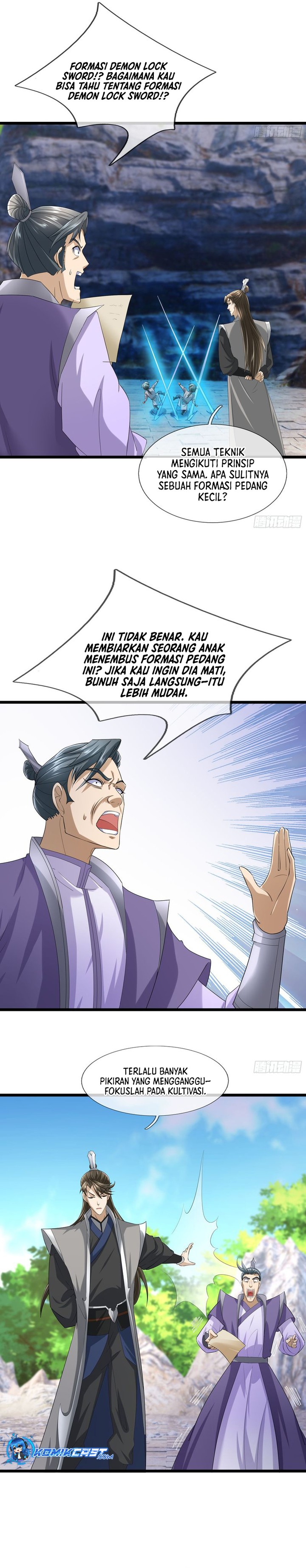 The Immortal as a Slave, the God as a Servant, the Emperor’s Watchdog Chapter 17 Bahasa Indonesia