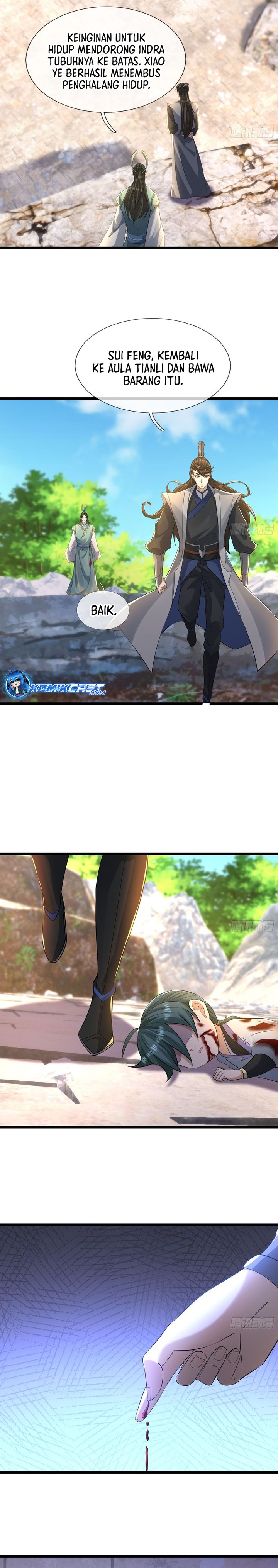 The Immortal as a Slave, the God as a Servant, the Emperor’s Watchdog Chapter 17 Bahasa Indonesia