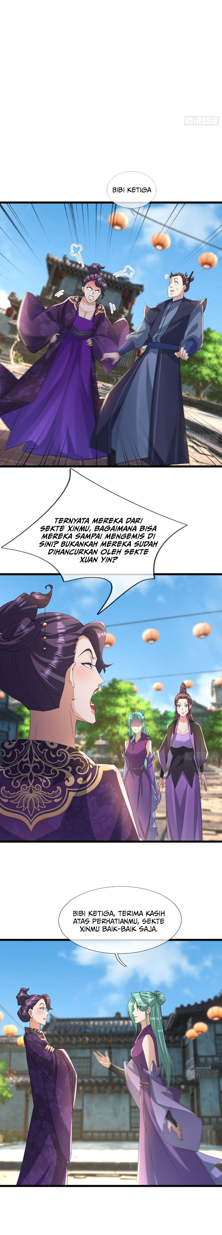 The Immortal as a Slave, the God as a Servant, the Emperor’s Watchdog Chapter 33 Bahasa Indonesia