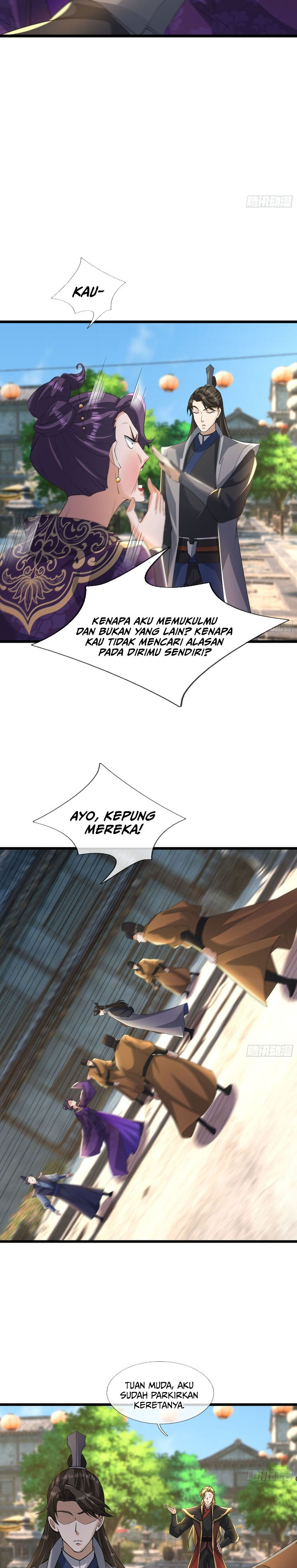 The Immortal as a Slave, the God as a Servant, the Emperor’s Watchdog Chapter 33 Bahasa Indonesia