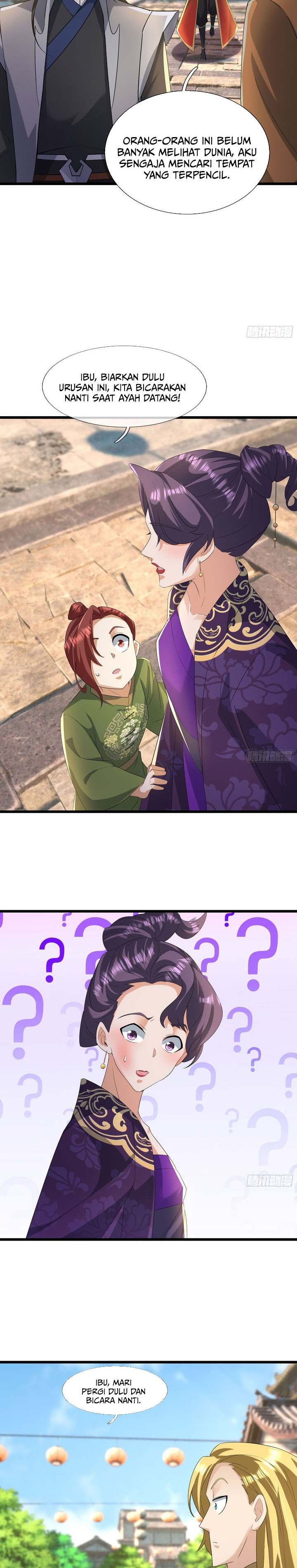 The Immortal as a Slave, the God as a Servant, the Emperor’s Watchdog Chapter 33 Bahasa Indonesia