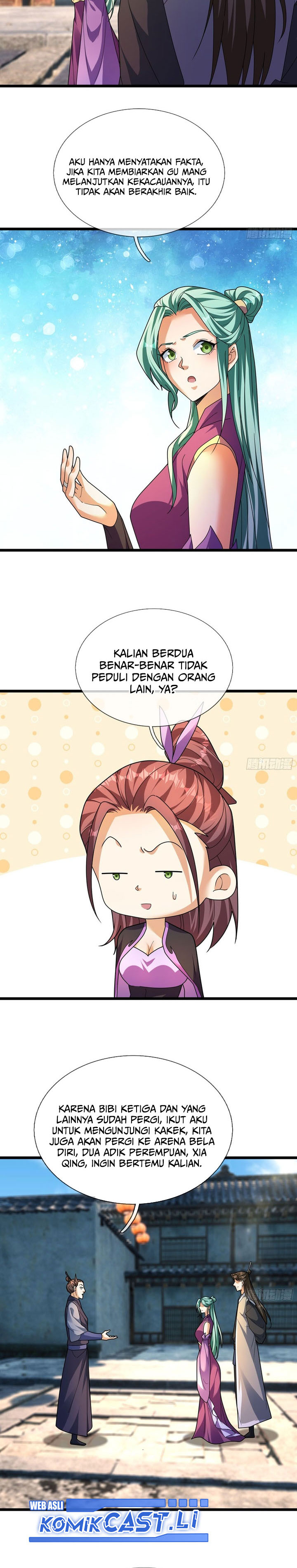 The Immortal as a Slave, the God as a Servant, the Emperor’s Watchdog Chapter 33 Bahasa Indonesia