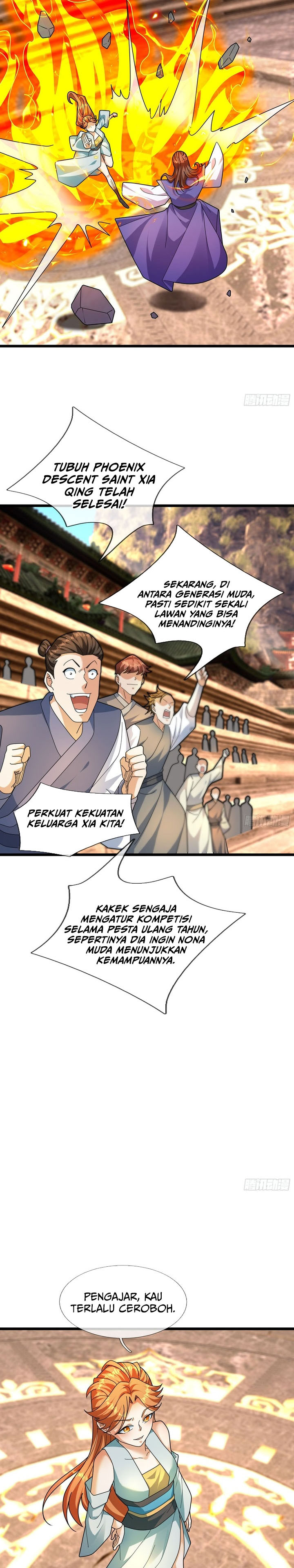The Immortal as a Slave, the God as a Servant, the Emperor’s Watchdog Chapter 33 Bahasa Indonesia