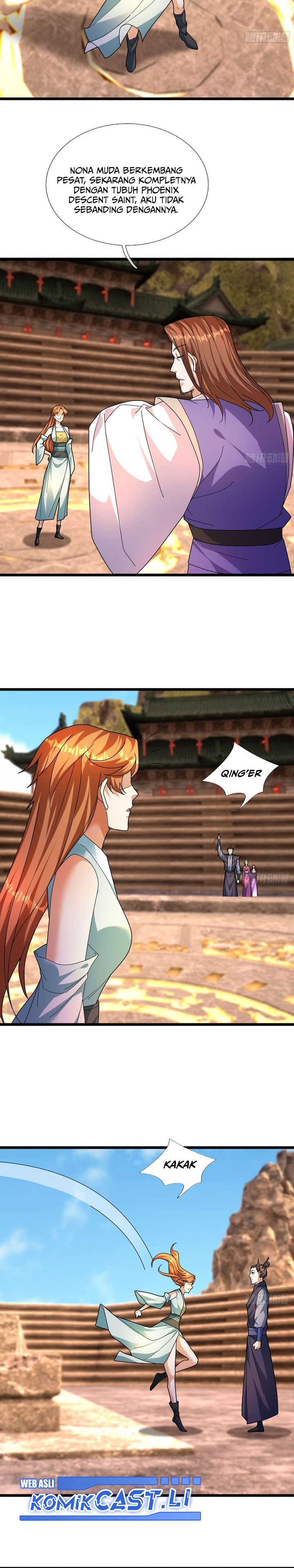 The Immortal as a Slave, the God as a Servant, the Emperor’s Watchdog Chapter 33 Bahasa Indonesia